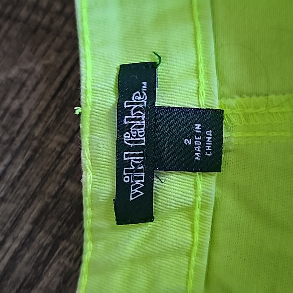 Wild Fable neon jeans shorts size 2 - Picture 15 of 15
